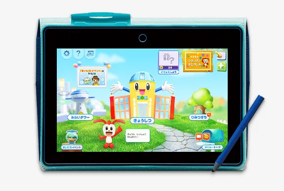 チャレンジタッチのタブレットの退会後も使える「アプリきち」の画像。