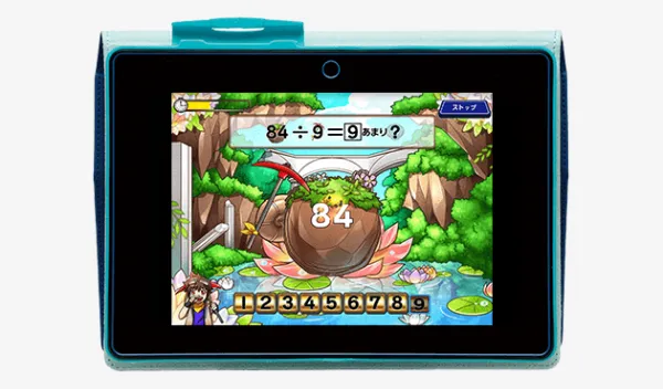 チャレンジタッチ3年生の10月号の「「あまりのあるわり算」ではっくつ!化石ハンター」の教材紹介。