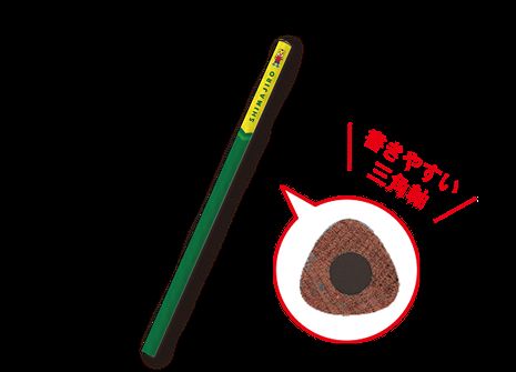 こどもちゃれんじ・すてっぷコースのクリスマスキャンペーンの早期入会特典の「もちかたばっちりキラキラえんぴつ」の紹介画像。