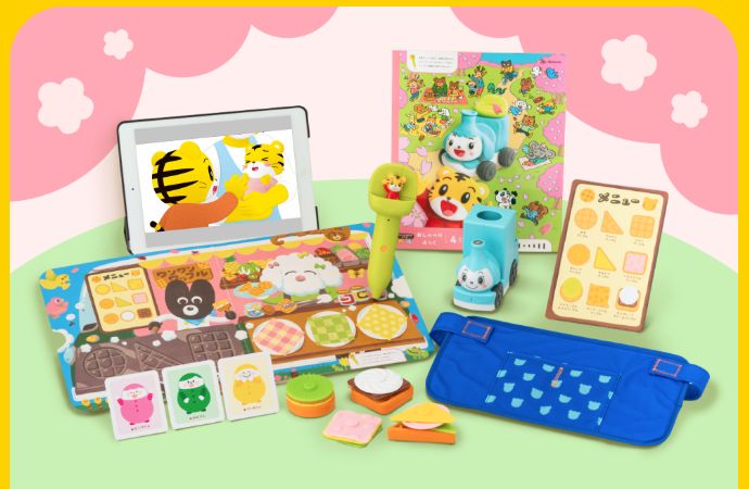 こどもちゃれんじ・ぽけっとコースの付録・早期入会特典の紹介画像。