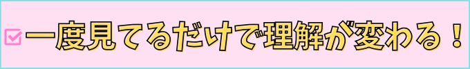 一度みていると理解度が変わる。
