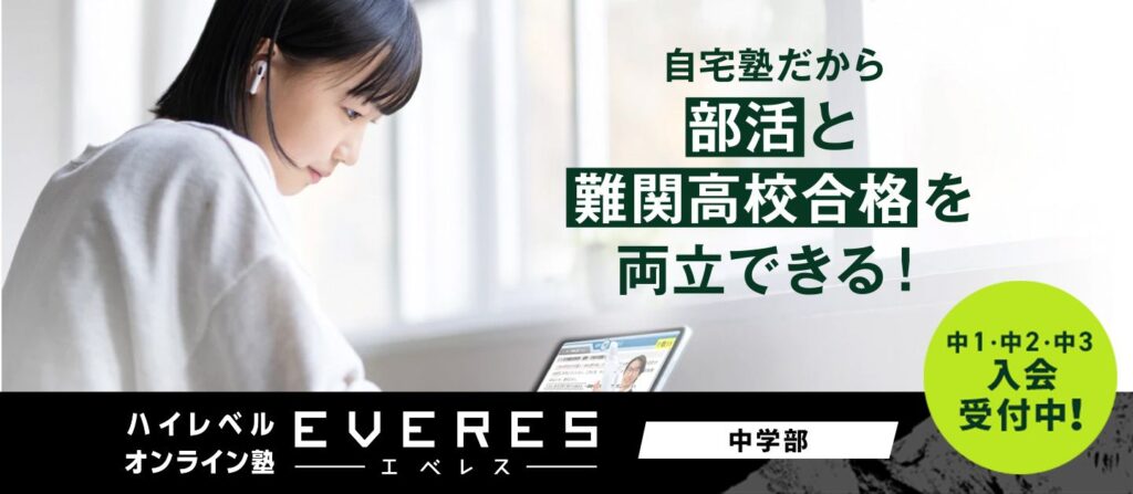 進研全中学講座のエベレスの紹介画像